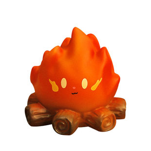 小火堆小夜灯男生生日礼物女生实用玩偶拍照摆件桌面火焰水果发光