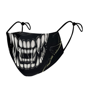 小丑加厚保暖口罩男女冬季防风防寒骑行户外跑步面罩可水洗插滤片