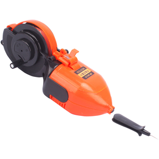 美科墨斗木工专用自动划线器手摇墨斗线画线神器铝合金装修工具弹