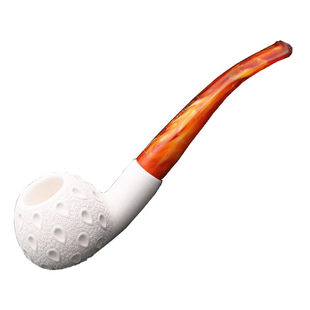 土耳其进口 海泡石烟斗原石手工雕刻烟斗 高性价比 优于石楠根