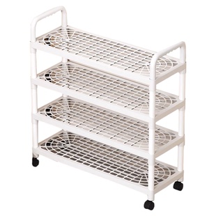 鞋架简易鞋柜宿舍小型家用出租房门口鞋子收纳架多层可移动鞋架子