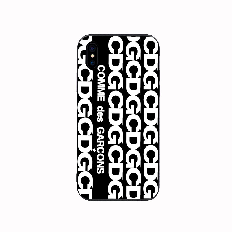 日系潮牌CDG适用苹果13promax手机壳iphone678plus全包12软套安卓