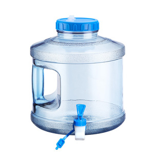 家用水桶带水龙头圆桶食品级pc纯净矿泉空桶户外茶具茶吧机储水桶