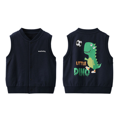 宝宝马甲春秋男童背心外穿新款