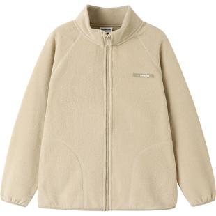 【商场同款】巴拉巴拉儿童外套男女童新款童装2025冬摇粒绒防静电