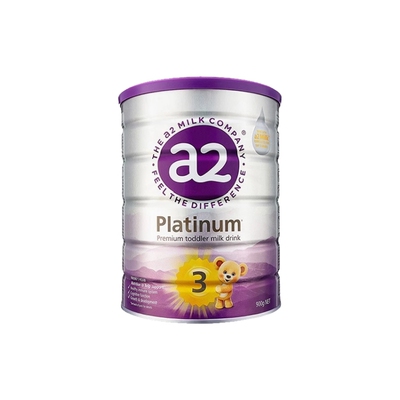 a2紫白金婴幼儿配方奶粉3段6罐装