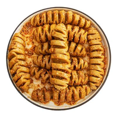 素食烤面筋串烧烤家用炸串小吃半成品烧烤食材速冷冻商用鲜面筋头