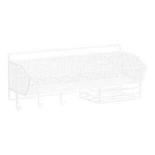 免打孔墙上置物架大学生宿舍好物寝室床上床头挂篮放纸巾收纳神器