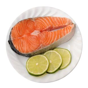 品质无冰大片！智利三文鱼排扒2片/斤大西洋鲑鱼轮切新鲜冷冻顺丰