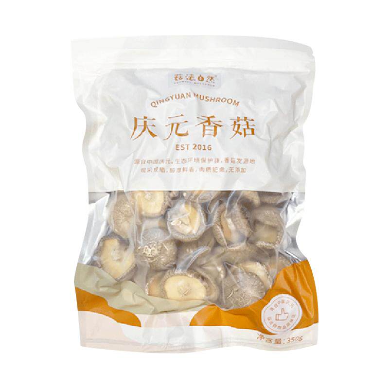 【菇法自然】正宗庆元香菇干货头茬厚菇新货350g地标非遗无添加