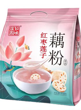 知味斋红枣莲子藕粉800g