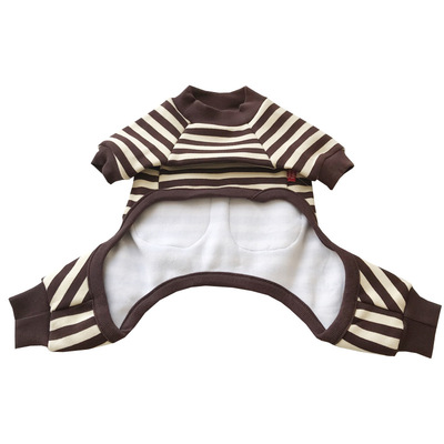 加绒加厚棉宠物狗狗四脚衣