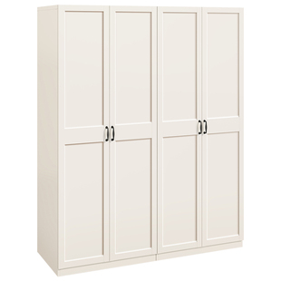 YDD赫拉衣柜 全屋钢制家具家用卧室美式复古衣橱储物柜金属60cm深