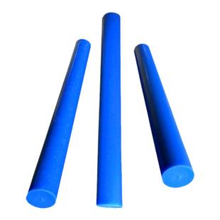 尼龙棒蓝色高强度PA66耐磨高韧性含油塑料棒加工实心圆柱塑料棍棒