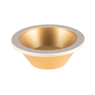 碗型金刚石砂轮磨刀机合金碗形钻石钎焊砂轮磨钨钢铣刀研磨床砂轮