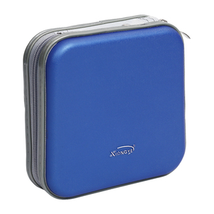 简创 简约80片大容量CD盒家用宝宝光盘收纳包DVD包高档车载碟片包