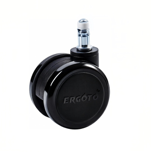 华硕pa602机箱轮通用轮子办公椅滑轮带刹车滚轮轱辘座椅万向轮