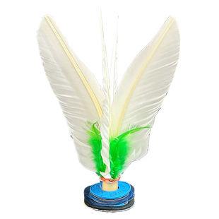 东方燕黑胶大白毽运动专用成人大人健身公园围踢弹力初学者踢毽子