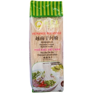 越南越香美牛肉河粉 越南干河粉越香河粉 500克汤料米粉扁粉包邮