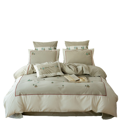 童趣小森林60支轻磨毛四件套森系