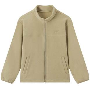 361童装男女童摇粒绒外套2026春秋新款中大童儿童保暖运动上衣