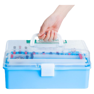 初中电学实验箱物理实验器材全套初三电磁学电路初二中考九年级人教版八年级初中生力学光学沪科版实验盒套装