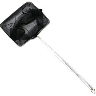 森森鱼捞鱼缸渔捞水族箱大抄网捞鱼网兜方形手抄网捞多尺寸不伤鱼