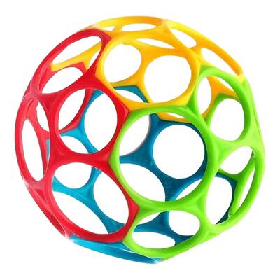 美国Oball奥波球宝宝手抓洞洞球