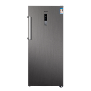 美菱立式冷柜家用变频无霜一级节能冷藏冷冻冰柜侧开式抽屉式储奶