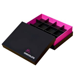 情人节新款星空费罗列巧克力礼盒包装盒硬盒4 6 9 12粒16颗礼盒