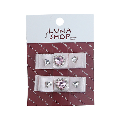 甜美芭蕾风蝴蝶结发夹