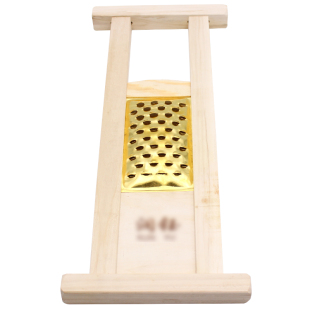 擦尖擦 面食工具 山西炒不烂子面食黄铜擦尖面擦实木土豆洋芋擦擦