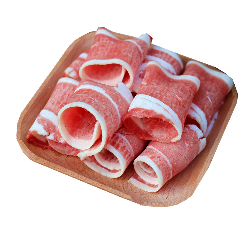 新鲜牛肉卷现切牛肉片双层肥牛散养黄牛肉火锅涮另有羊肉百叶毛肚