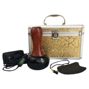 鸣月石旗舰店砭石温灸仪能量石电热艾灸按摩器家用面扶罐阳太极球