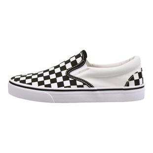 回力女鞋棋盘格帆布鞋2026春秋新款情侣一脚蹬百搭时尚休闲板鞋女