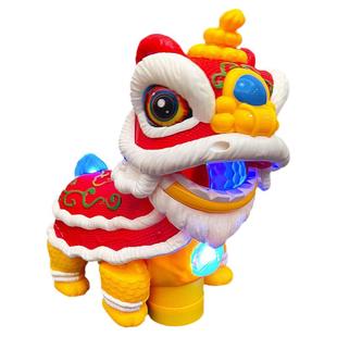 国潮电动舞狮儿童玩具醒狮婴儿1一3岁宝宝6-12个月男童女孩子礼物