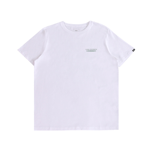 VANS 范斯秋季新款男款运动休闲短袖上衣百搭圆领T恤VN000HZMWHT