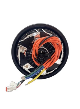 QSMOTOR全顺电机12寸5000WP45H四代V4瓦片版48-96V电摩电动车电机