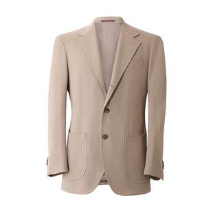 CULTUM加厚重磅563g重骑兵斜纹西装套装男士西服商务绅士职业正装