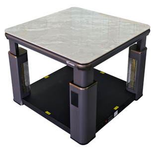 火焰山电暖桌家用升降取暖桌带隐形烤火炉客厅电烤火桌炉子电暖炉