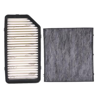 适用北京现代瑞纳空气空调滤芯原厂升级格10-14-17款瑞奕空滤专用