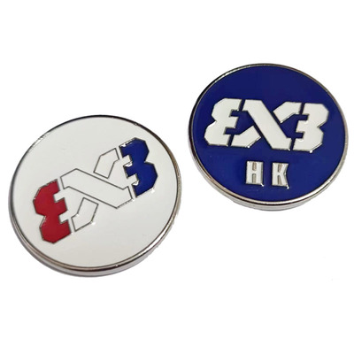 三人篮球赛裁判挑边器硬币