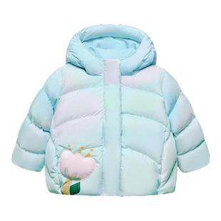 迷你巴拉巴拉男女童羽绒服2025冬季儿童宝宝童趣加厚保暖羽绒外套