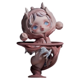 正版POPMART泡泡玛特SKULLPANDA进退之门系列手办摆件盲盒礼物