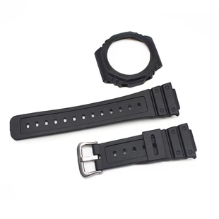 代用GA2100黑色系列表带表壳套装适用于GA2100 GA2110等