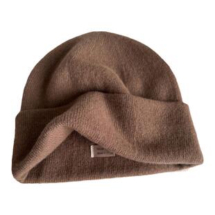 过冬B选~100％纯羊毛毛线帽男女款两用帽子显脸小护耳保暖堆堆帽