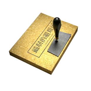 前羽的避难所皮具工具六棱锥菱锥通孔软木垫防扎手垫板软木针插