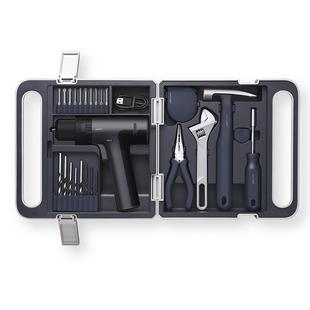 小猴工具12V手电钻工具箱家用套装小型冲击枪转电动五金打孔无刷