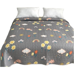 外贸绗缝床盖双面两用夹棉床单加厚大尺寸单人双人大炕沙发铺盖垫