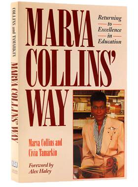 进口英文原版正版英文版亲子育儿书籍 马文柯林斯的教育方法 Marva Collins' Way:Updated  马文科林斯 进口书籍